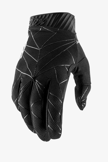 Мотоперчатки 100% Ridefit Glove Black/White M (10014-251-11) pitbikemarket.ru