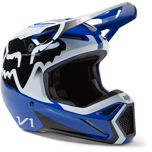 Мотошлем Fox V1 Leed Helmet (Blue, L, 2023 (29657-002-L)) pitbikemarket.ru