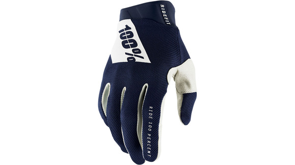 Мотоперчатки 100% Ridefit Glove (Navy, L, 2022 (10010-00027)) pitbikemarket.ru