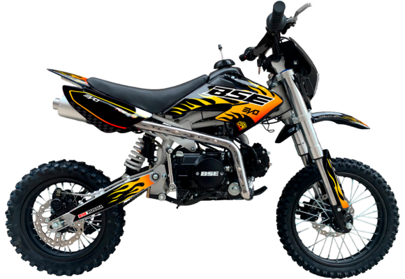 Питбайк BSE EVO 110e Hotrod Red 14/12 M (мех. КПП) pitbikemarket.ru