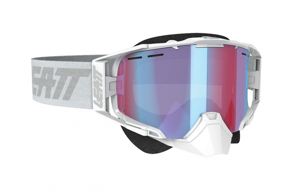 Очки Leatt Velocity 6.5 SNX Goggle Iriz White/Grey Blue (8020003015) pitbikemarket.ru