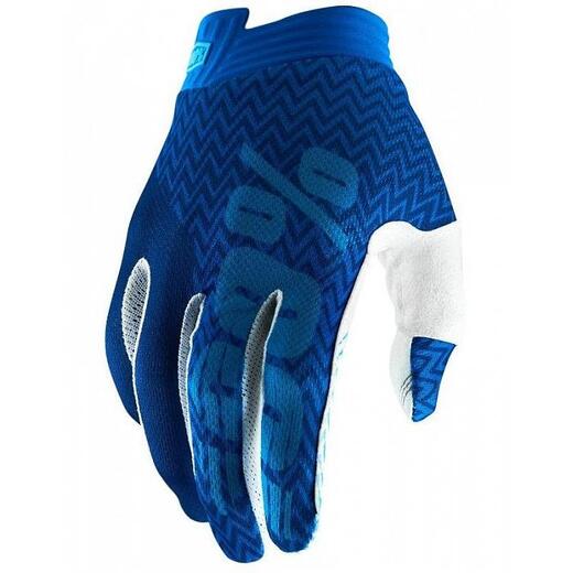 Мотоперчатки 100% ITrack Glove Blue/Navy S (10015-015-10) pitbikemarket.ru