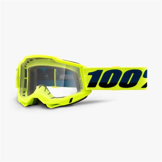 Очки 100% Accuri 2 OTG Goggle Fluo Yellow / Clear Lens (50224-101-04) pitbikemarket.ru