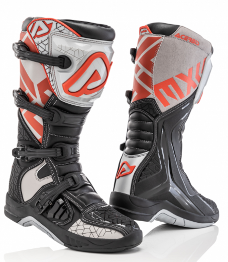 Мотоботы кроссовые Acerbis X-TEAM black/grey, р. 41 pitbikemarket.ru