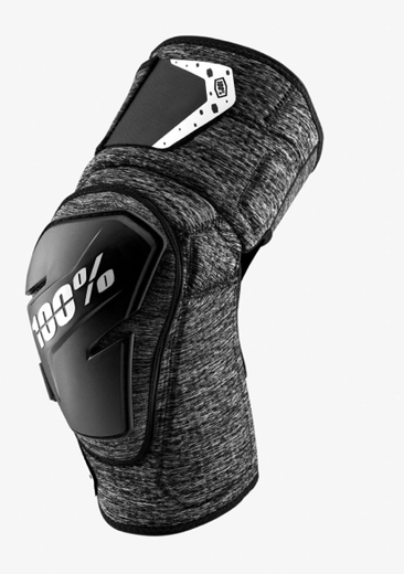 Наколенники 100% Fortis Knee Guards Grey Heather/Black L/XL pitbikemarket.ru