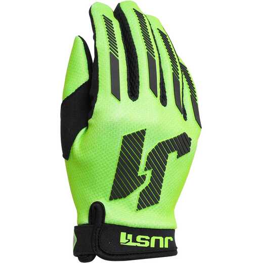 Перчатки JUST1 J-FORCE 2.0 (Hi-Vis желтый/черный, 10, 1560035-884-5494) pitbikemarket.ru