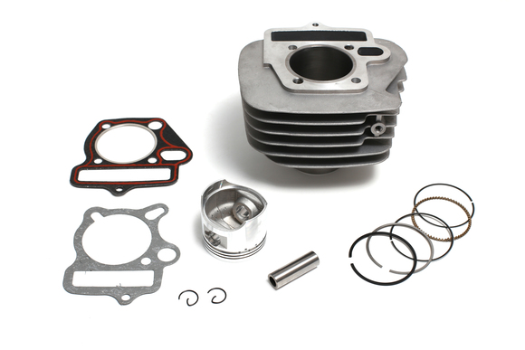 Цилиндро-поршневая группа 4T двиг. 153FMI (эл.cтартер) d-52.4 p-13 SM-PARTS pitbikemarket.ru