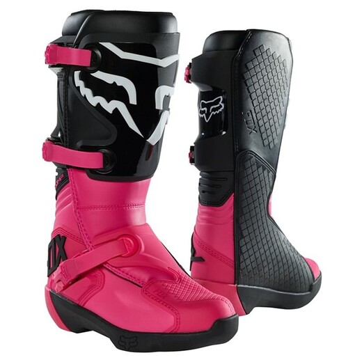 Мотоботы женские Fox Comp Womens Boot (Black/Pink, 6, 2021 (27690-285-6)) pitbikemarket.ru