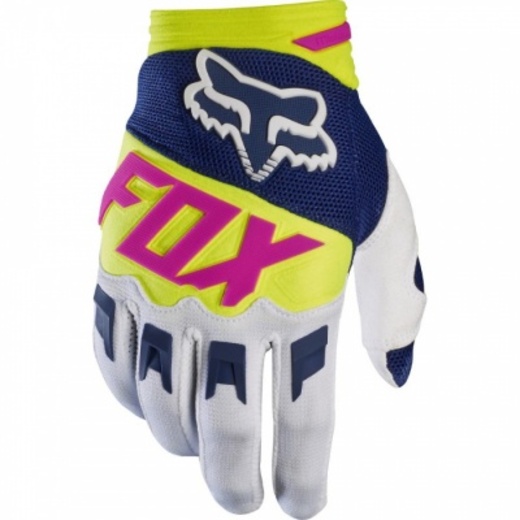 Мотоперчатки Fox Dirtpaw Race Glove Navy/White L (17291-045-L) pitbikemarket.ru