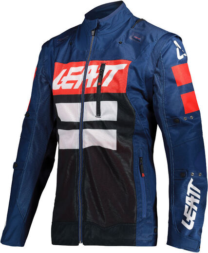 Мотокуртка Leatt Moto 4.5 Lite Jacket (2021) Взрослый, L, синий, 2021 (5021000242) pitbikemarket.ru