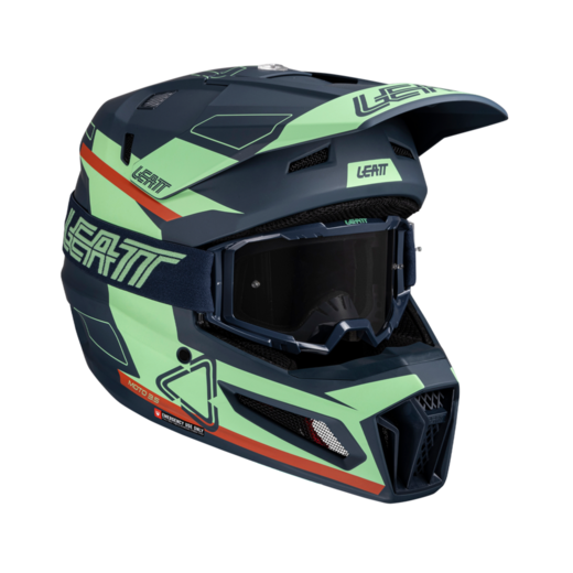 Мотошлем Leatt Moto 3.5 Helmet Kit (Matcha, L, 2025 (1025100443)) pitbikemarket.ru