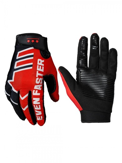 Перчатки для кросса Phoenix AIR ARROW Черный/Красный (XL) pitbikemarket.ru