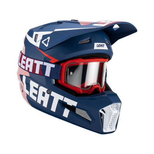 Мотошлем Leatt Moto 3.5 Helmet Kit (Royal, L, 2023 (1023011103)) pitbikemarket.ru
