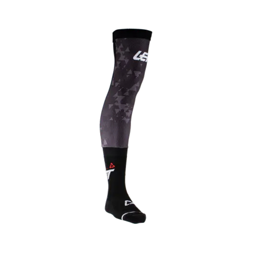 Чулки Leatt Knee Brace Socks (Black/White, M, 2024 (5024500171)) pitbikemarket.ru
