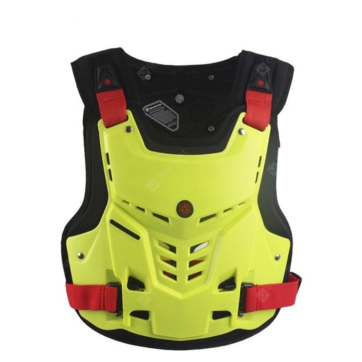 Защита тела (панцирь) желтая Scoyco AM05 XL pitbikemarket.ru