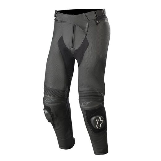 Мотобрюки кожаные MISSILE V2 LEATHER PANTS AIRFLOW черные, 10, 46 pitbikemarket.ru