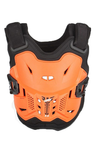 Защита панцирь детский Leatt Chest Protector 2.5 Kids (Orange/Black, OS, 2022 (5016100600)) pitbikemarket.ru