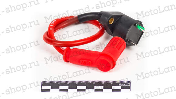 Катушка зажигания (универсальная) #1 красный провод pitbikemarket.ru